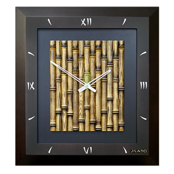 Настенные часы деревянные - Часы Mado "Такэ" (Бамбук) MD-891