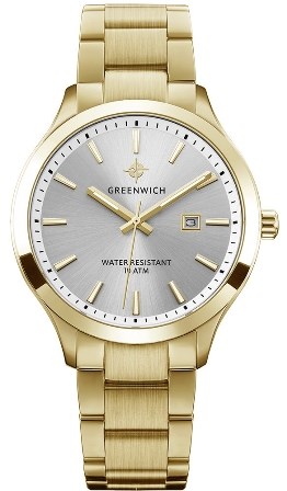 Мужские кварцевые английские часы - Greenwich GW 041.20.33