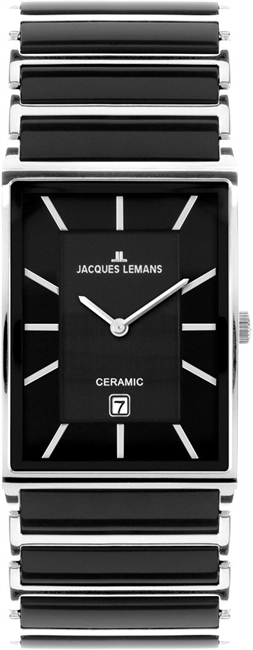 Мужские керамические кварцевые австрийские часы - Jacques lemans 1-1592A