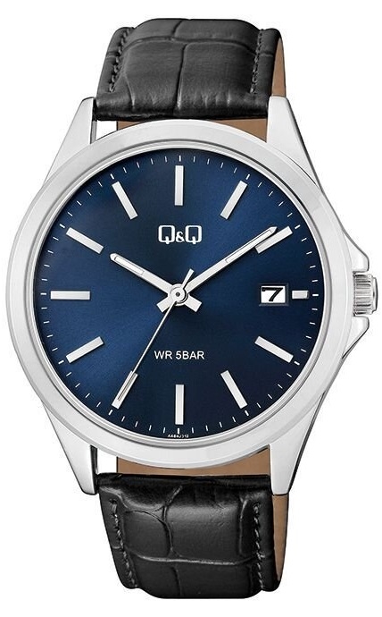 Мужские кварцевые японские часы - Q&Q A484J312Y