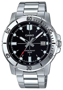 Мужские японские часы кварцевые Classic - Casio MTP-VD01D-1E