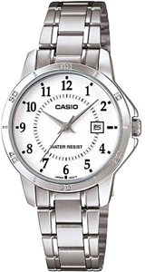 Женские японские часы кварцевые Classic - Casio LTP-V004D-7B