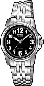 Женские японские часы Classic кварцевые - Casio LTP-1260PD-1B