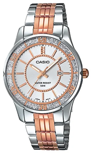 Женские японские часы Classic кварцевые - Casio LTP-1358RG-7A