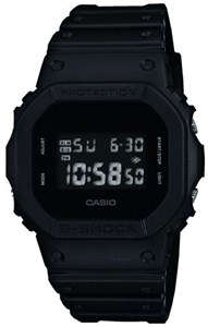 Мужские спортивные многофункциональные японские часы G-Shock - Casio DW-5600BB-1E