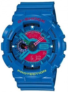 Мужские спортивные многофункциональные японские часы G-Shock - Casio GA-110HC-2A