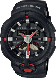 Мужские спортивные многофункциональные японские часы G-Shock - Casio GA-500-1A4