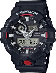 Мужские спортивные многофункциональные японские часы G-Shock - Casio GA-700-1A