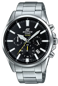 Мужские японские часы с хронографом Edifice кварцевые - Casio EFV-510D-1A