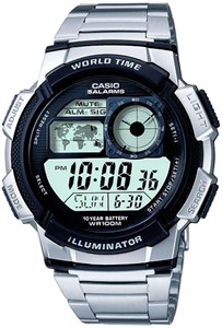 Мужские спортивные многофункциональные японские часы Sports - Casio AE-1000WD-1A