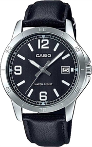 Мужские кварцевые японские часы Classic - Casio MTP-V004L-1B