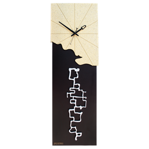 Большие настенные часы деревянные - Часы Mado "Реку" (Путешествие) MD-558