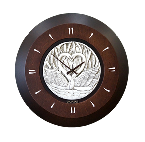 Большие настенные часы деревянные - Часы Mado "Ай" (Любовь) MD-043 в магазине в Самаре купить