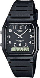 Мужские японские часы кварцевые Classic с цифровым дисплеем - Casio AW-48H-1B