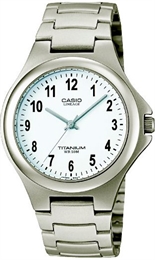 Мужские японские часы кварцевые титановые Classic - Casio LIN-163-7B