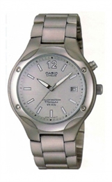 Мужские титановые японские часы кварцевые Classic с подсветкой - Casio LIN-165-8B