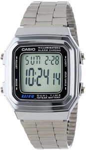 Мужские электронные японские часы Vintage - Casio A178WA-1A