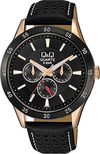 Мужские кварцевые японские часы - Q&Q CE02J532Y