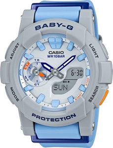 Женские спортивные электронные японские часы Baby-G - Casio BGA-185-2A