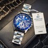 Мужские кварцевые японские часы с хронографом Edifice - Casio EFV-570D-2A