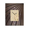 Большие настенные часы деревянные - Часы Mado "Уато-о оу суна" (Следы на песке) MD-004