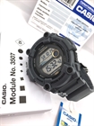 Мужские спортивные многофункциональные японские часы Sports с лунным календарём - Casio WS-1300H-8A