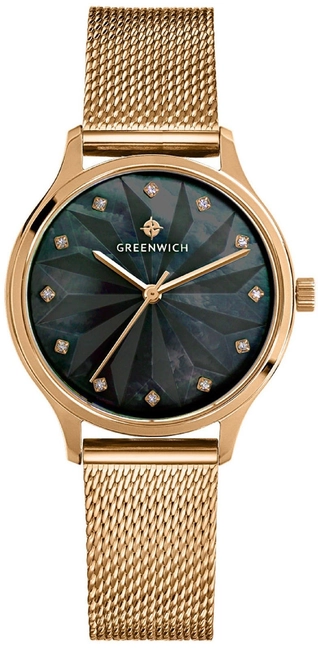 Женские кварцевые английские часы - Greenwich GW 341.49.51
