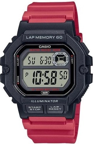 Мужские многофункциональные спортивные японские часы Sports - Casio WS-1400H-4A