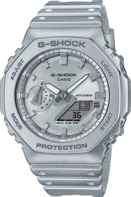 Мужские многофункциональные спортивные японские часы G-Shock - Casio GA-2100FF-8A