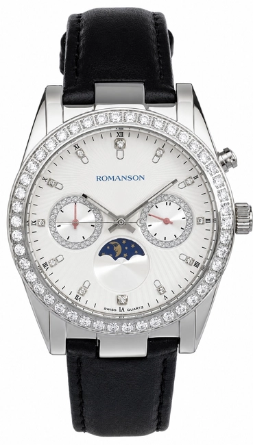 Женские наручные корейские часы Romanson RL 4210Q LW(WH)