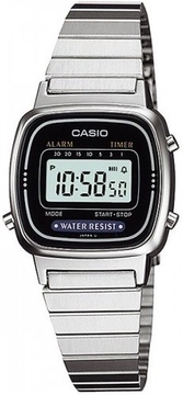 Женские многофункциональные японские часы Vintage - Casio LA670WD-1D