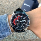 Мужские кварцевые с хронографом японские часы Edifice - Casio EFV-550L-1A
