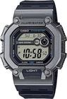 Мужские японские часы спортивные многофункциональные Sports - Casio W-737H-1A2