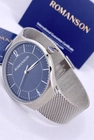 Мужские кварцевые корейские часы - Romanson TM 9A18M MW(BU)