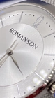 Мужские кварцевые корейские часы - Romanson TM 9A18M MW(WH)
